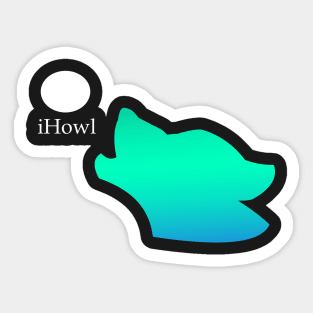 iHowl Sticker